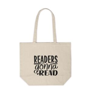 Readers Gonna Read Custom Canvas Tote Bag